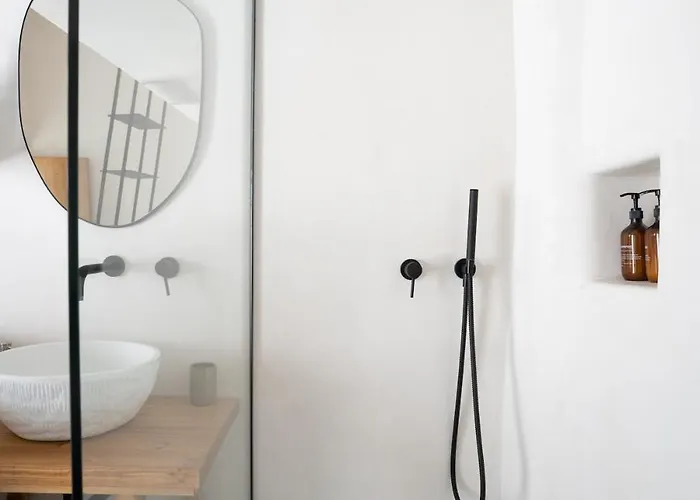 Mykonos Windmills Nest Boho House Chora 2-4 Guests - By Hospirit * Megali Ammos (Mykonos)